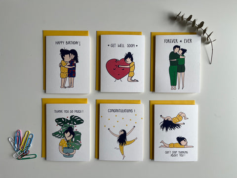 Greeting Card Variety Pack - Set of 6